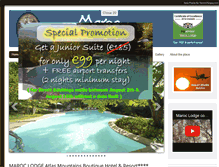 Tablet Screenshot of maroc-lodge.com
